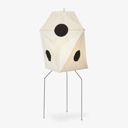 Origami Lantern Floor Lamp - LED Paper Shade, Indoor Use
