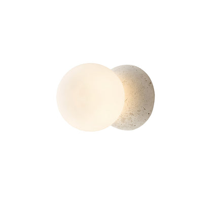Origo Wall Lamp - LED Indoor Concrete and Glass Light
