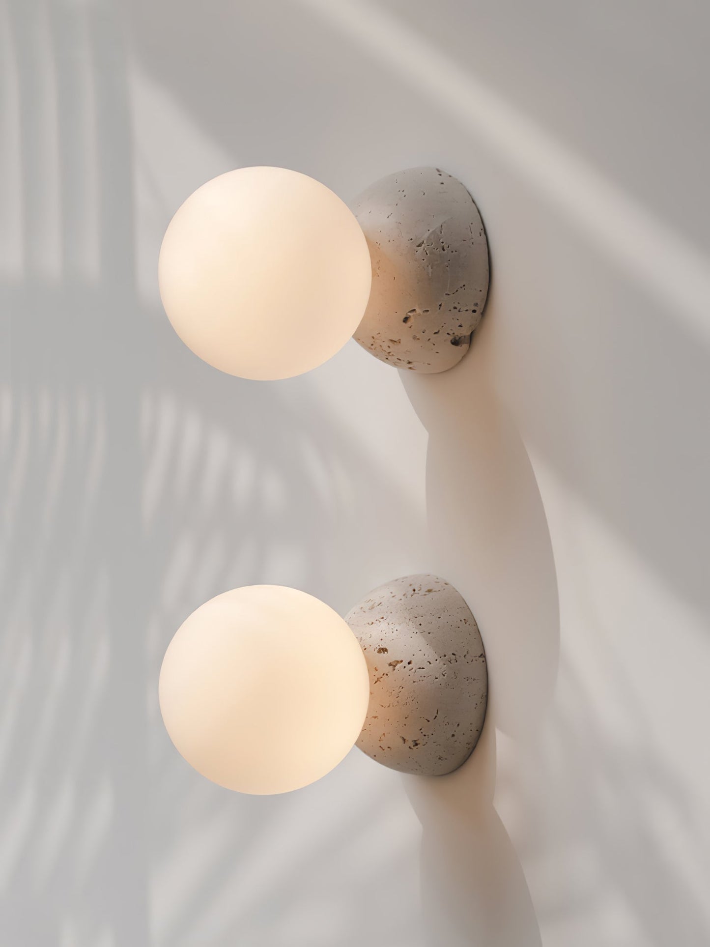Origo Wall Lamp - LED Indoor Concrete and Glass Light