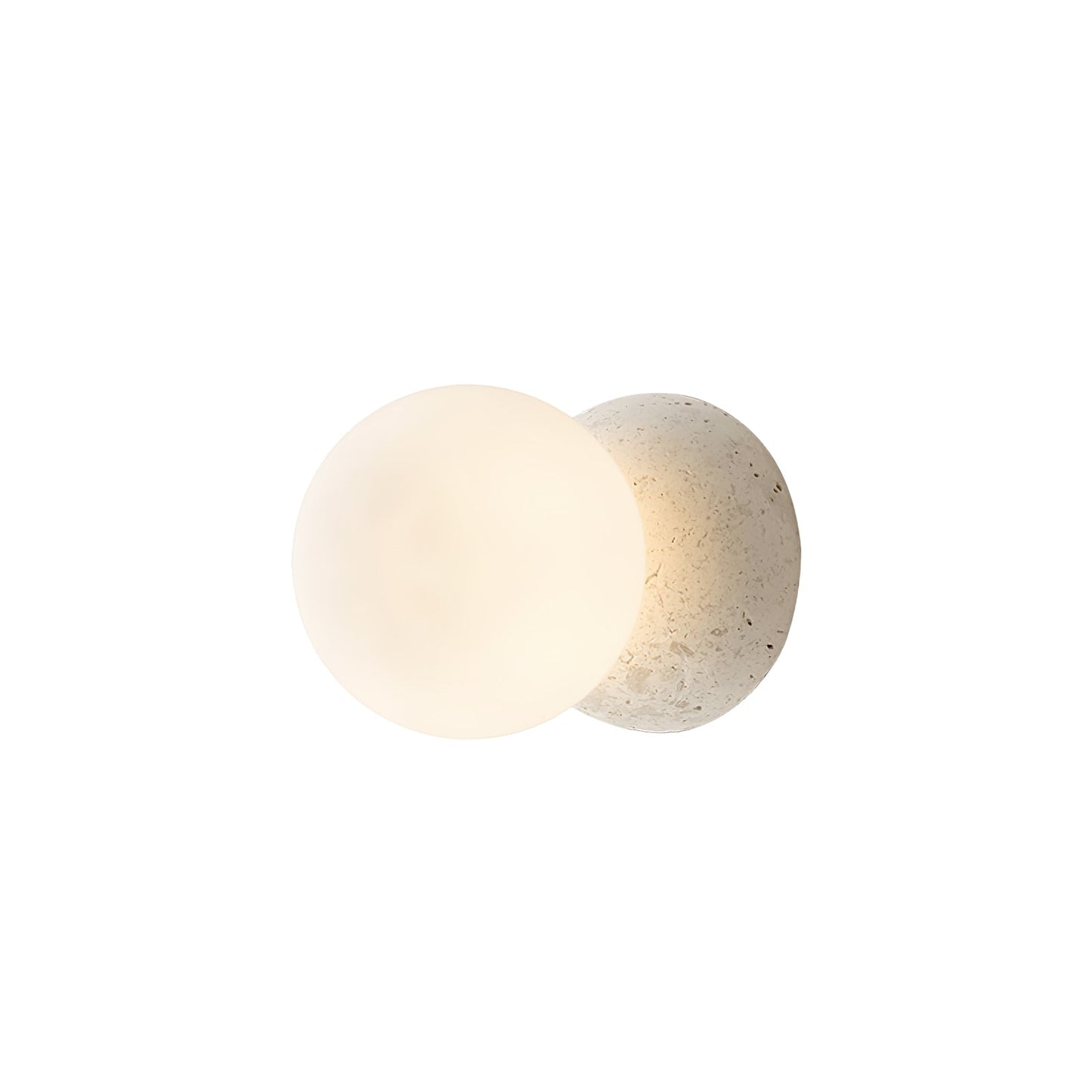 Origo Wall Lamp - LED Indoor Concrete and Glass Light