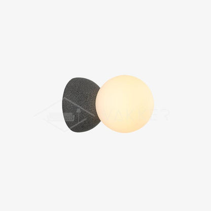 Origo Wall Lamp - LED Indoor Concrete and Glass Light