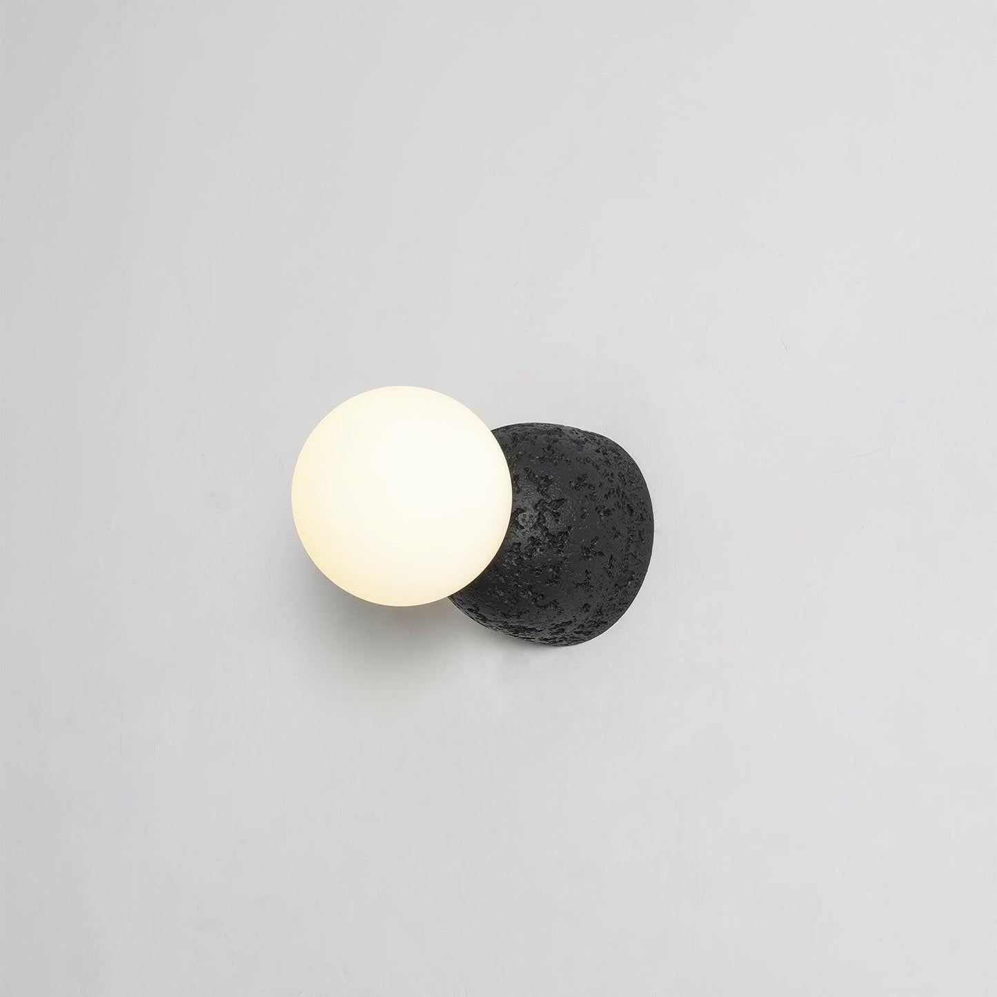 Origo Wall Lamp - LED Indoor Concrete and Glass Light