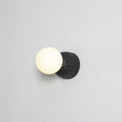 Origo Wall Lamp - LED Indoor Concrete and Glass Light