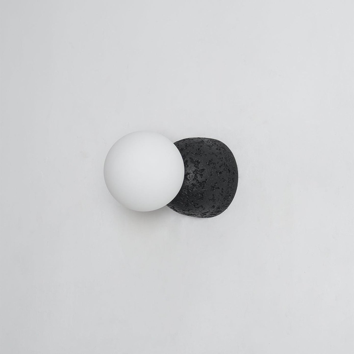 Origo Wall Lamp - LED Indoor Concrete and Glass Light