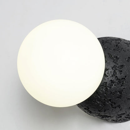 Origo Wall Lamp - LED Indoor Concrete and Glass Light