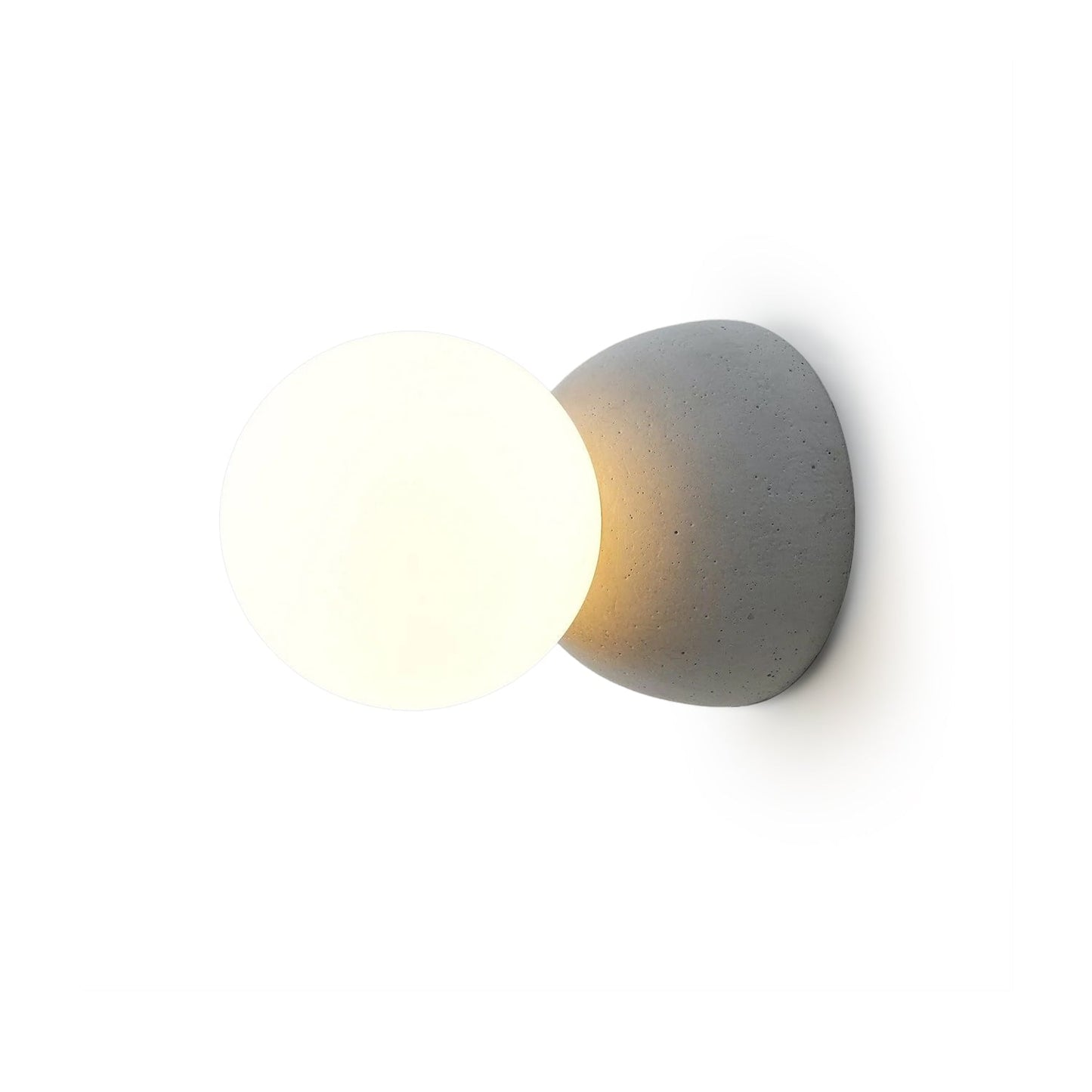 Origo Wall Lamp - LED Indoor Concrete and Glass Light