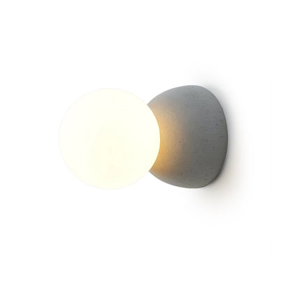 Origo Wall Lamp - LED Indoor Concrete and Glass Light