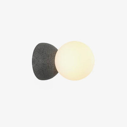 Origo Wall Lamp - LED Indoor Concrete and Glass Light