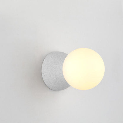 Origo Wall Lamp - LED Indoor Concrete and Glass Light