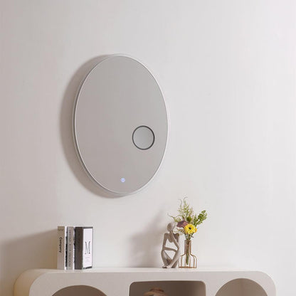 Oval Mirror Light with LED Backlit and Magnifying Mirror