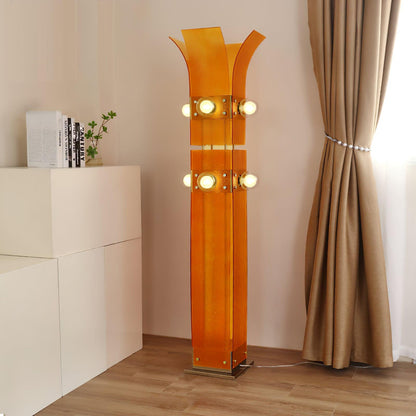 Palm Tree Floor Lamp with LED Light - Tropical Decor