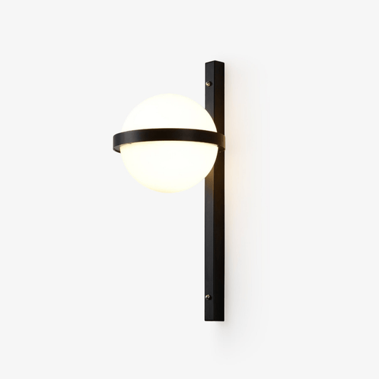 Solstice Wall Light with LED - Modern Black Design