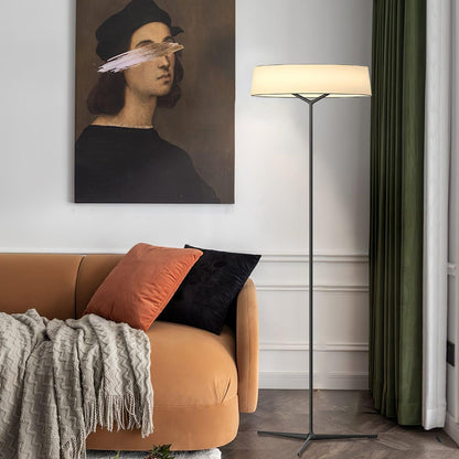 Dama Floor Lamp with LED Light, Indoor Aluminium Design