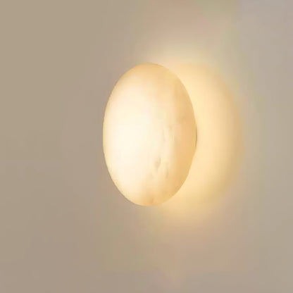 Pebble Alabaster Wall Light - Dimmable LED Indoor Lamp