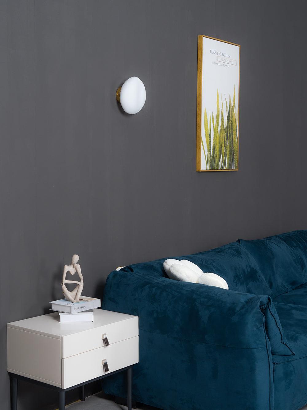 Bubble Glass Wall Lamp with Dimmable LED - Indoor Lighting