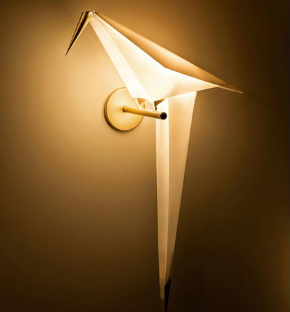 Avian Serenity Wall Lamp - Adjustable LED Indoor Light