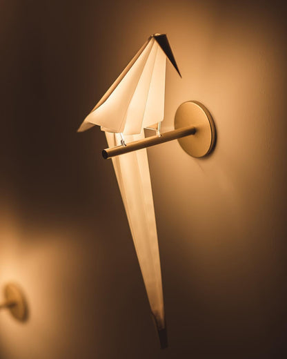 Avian Serenity Wall Lamp - Adjustable LED Indoor Light