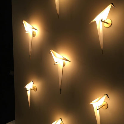 Avian Serenity Wall Lamp - Adjustable LED Indoor Light