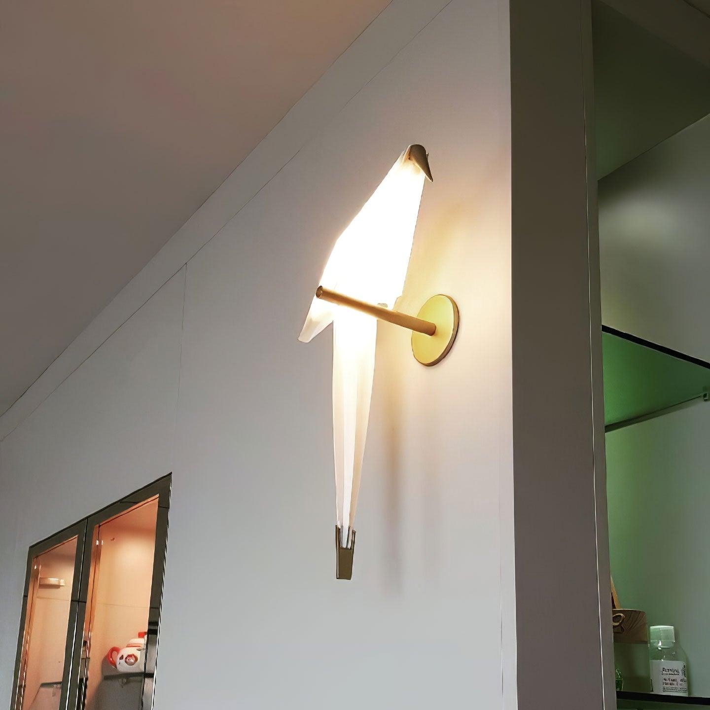 Avian Serenity Wall Lamp - Adjustable LED Indoor Light