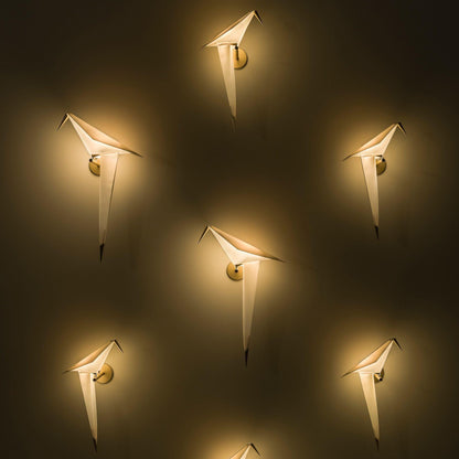 Avian Serenity Wall Lamp - Adjustable LED Indoor Light