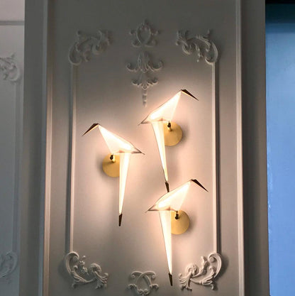 Avian Serenity Wall Lamp - Adjustable LED Indoor Light