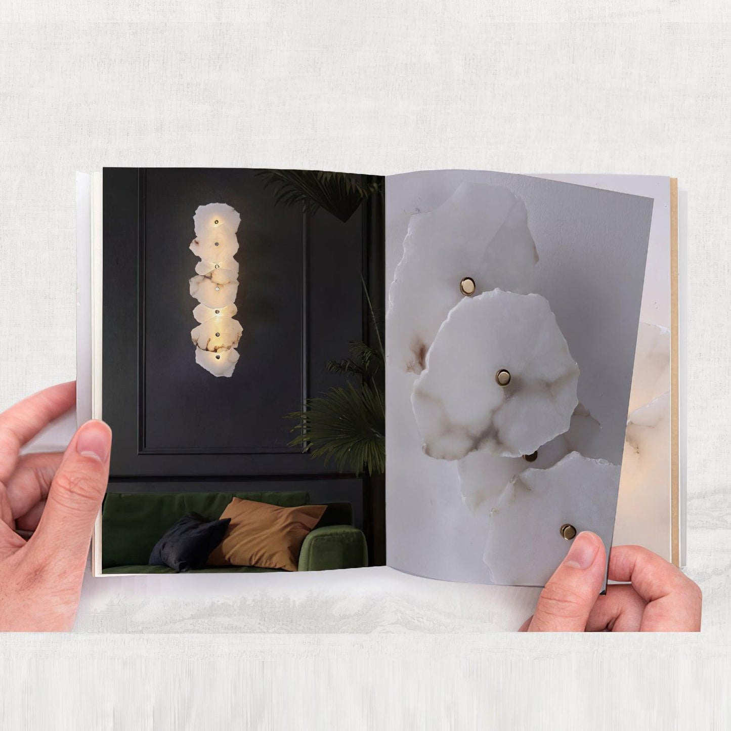 Petra Alabaster Wall Lamp - Modern LED Indoor Lighting