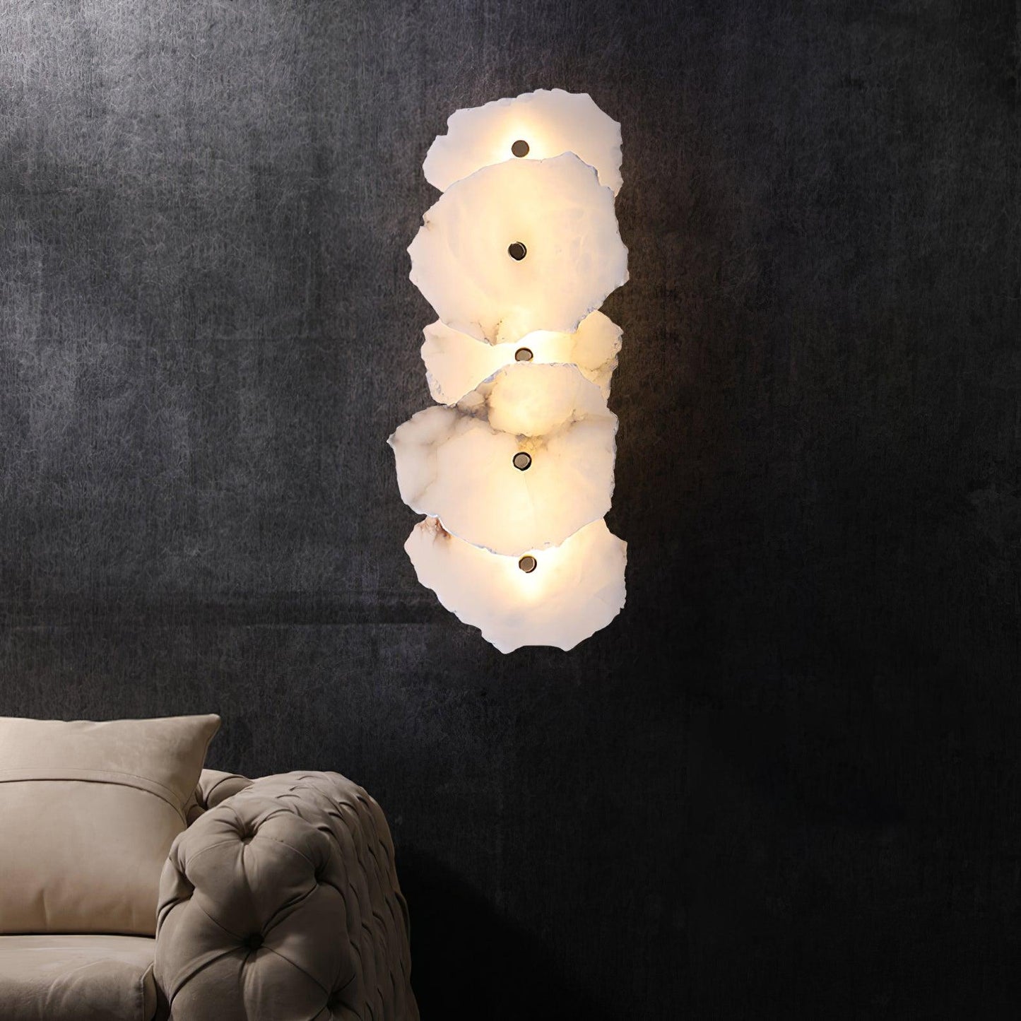 Petra Alabaster Wall Lamp - Modern LED Indoor Lighting