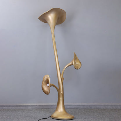 Petunia Sculpture Floor Lamp with Dimmable LED Light
