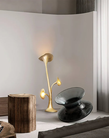 Petunia Sculpture Floor Lamp with Dimmable LED Light