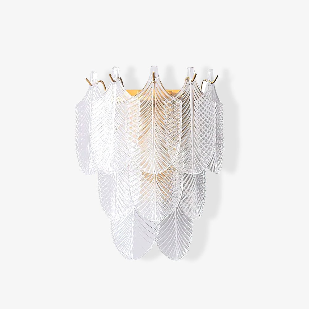 Piemonte Wall Sconce - Brass & Glass Indoor Lighting
