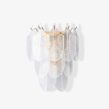 Piemonte Wall Sconce - Brass & Glass Indoor Lighting