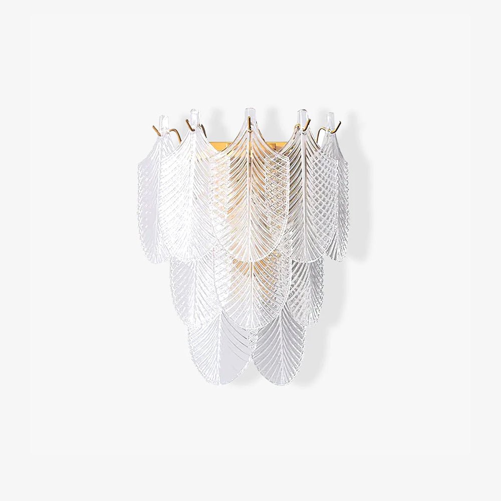 Piemonte Wall Sconce - Brass & Glass Indoor Lighting