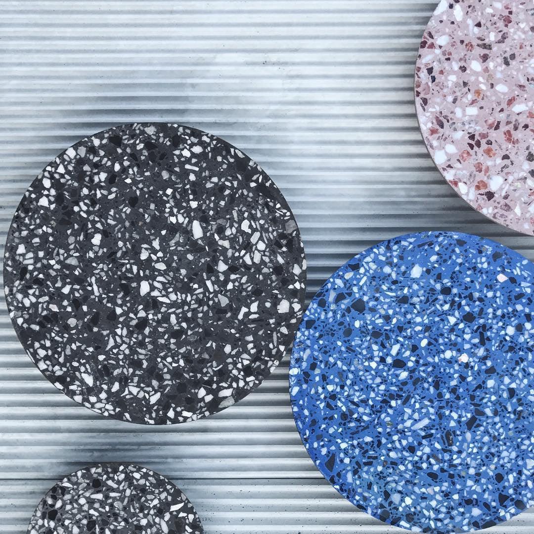 Pin Wall Lamp - Dimmable LED Terrazzo Wall Light, Indoor Use