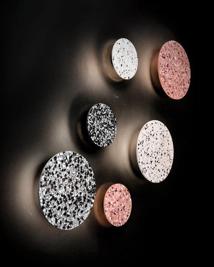 Pin Wall Lamp - Dimmable LED Terrazzo Wall Light, Indoor Use