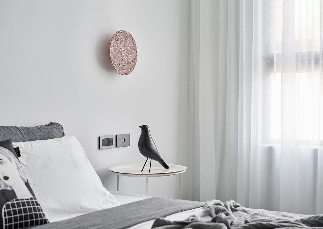 Pin Wall Lamp - Dimmable LED Terrazzo Wall Light, Indoor Use
