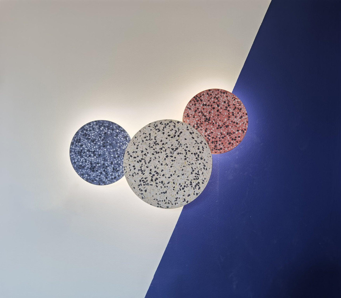 Pin Wall Lamp - Dimmable LED Terrazzo Wall Light, Indoor Use