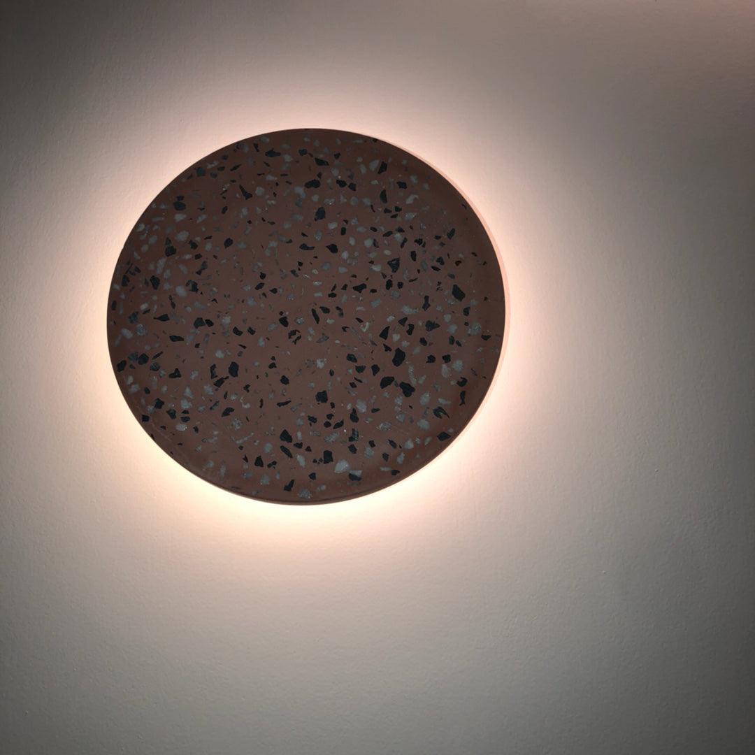 Pin Wall Lamp - Dimmable LED Terrazzo Wall Light, Indoor Use