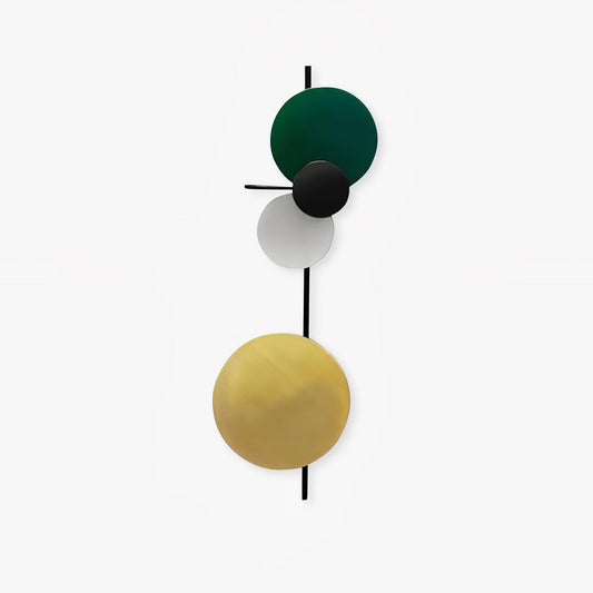 Planet Wall Lamp with LED, Adjustable Disks, Indoor Lighting