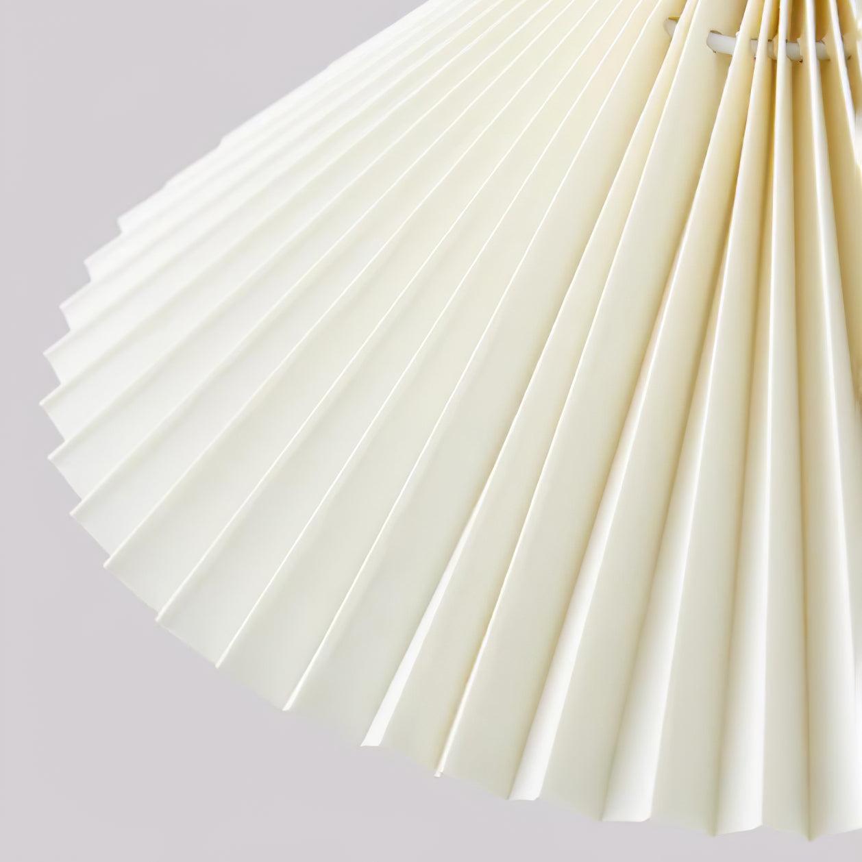 Pleated Wooden Wall Lamp - Stylish LED Indoor Lighting