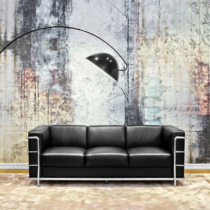 Verse Arc Floor Lamp - Scandinavian Design, LED, Black