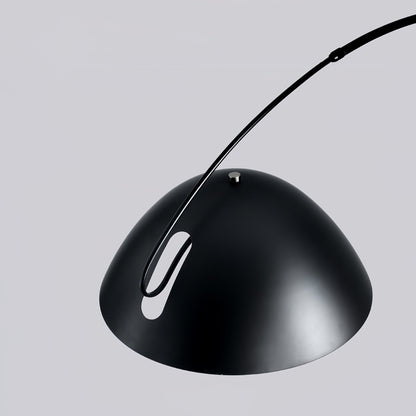 Verse Arc Floor Lamp - Scandinavian Design, LED, Black