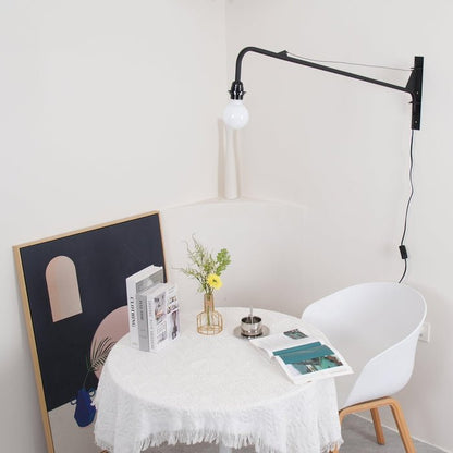 Prouve Petite Potence Wall Lamp LED Black Metal Indoor
