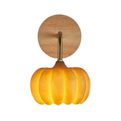 Pumpkin Wall Light - LED Indoor Decorative Lighting - Set of 2
