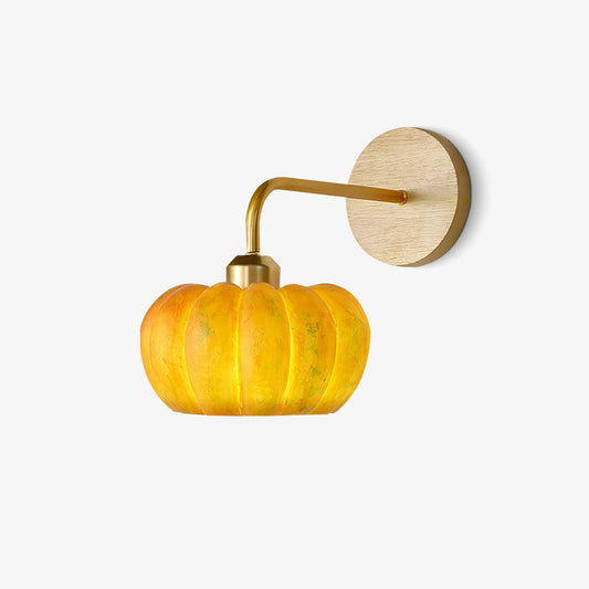 Pumpkin Wall Light - LED Indoor Decorative Lighting - Set of 2