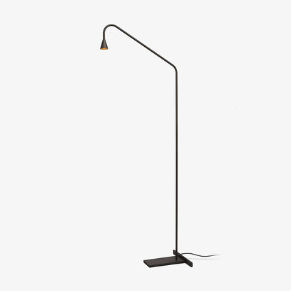 Pureform Floor Lamp Minimalist LED Indoor Lighting Gold Black