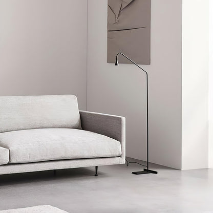 Pureform Floor Lamp Minimalist LED Indoor Lighting Gold Black