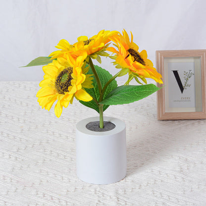 Frendorf Sunflower Lamp LED Flower Decorative Light