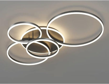 Modern Ceiling Light Black - Stylish LED Fixture for Home