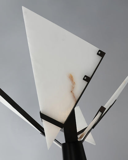 Religieuse Floor Lamp - Elegant LED Alabaster Design