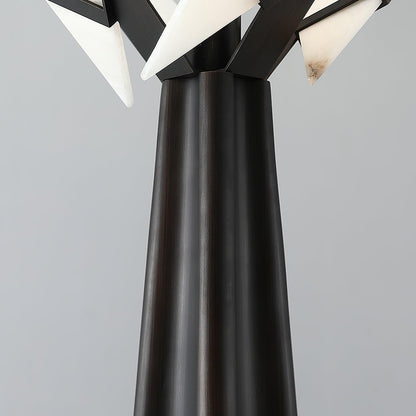 Religieuse Floor Lamp - Elegant LED Alabaster Design